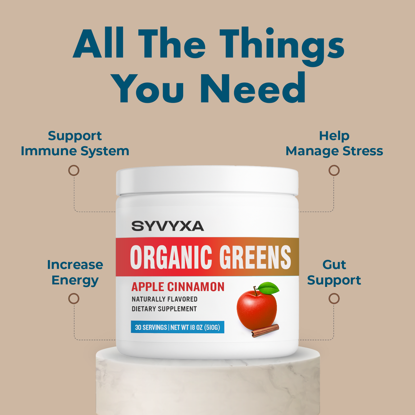 Organic Greens (Outlive 100)